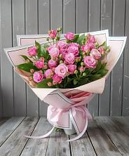 Букет Розовый кустик в Челно-Вершины