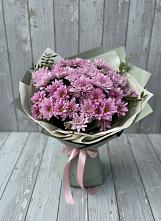 Букет цветов из:  Хризантемы #REPLACE_PRED# Челно-Вершины