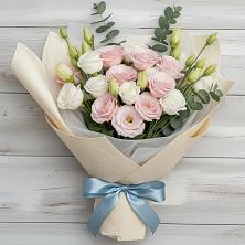 Букет цветов из:  Лизиантусы в Челно-Вершины