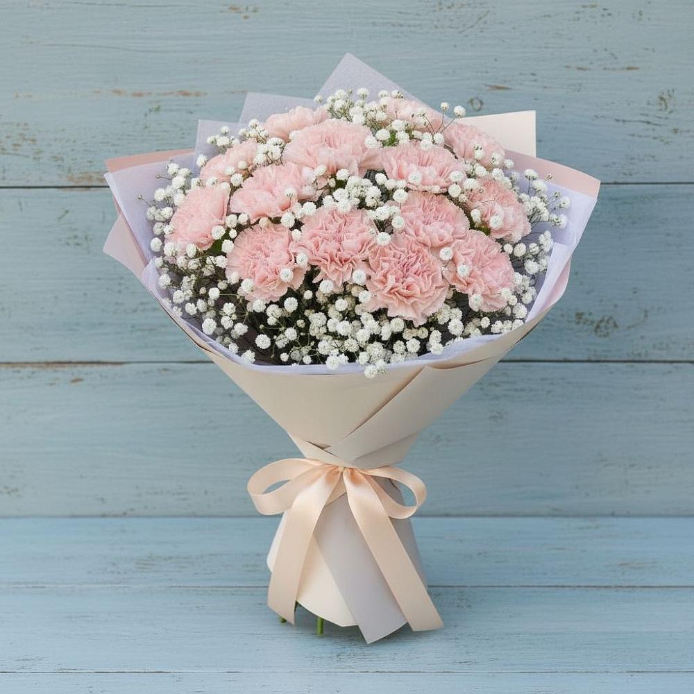 Букет цветов из: Гвоздики в Челно-Вершины