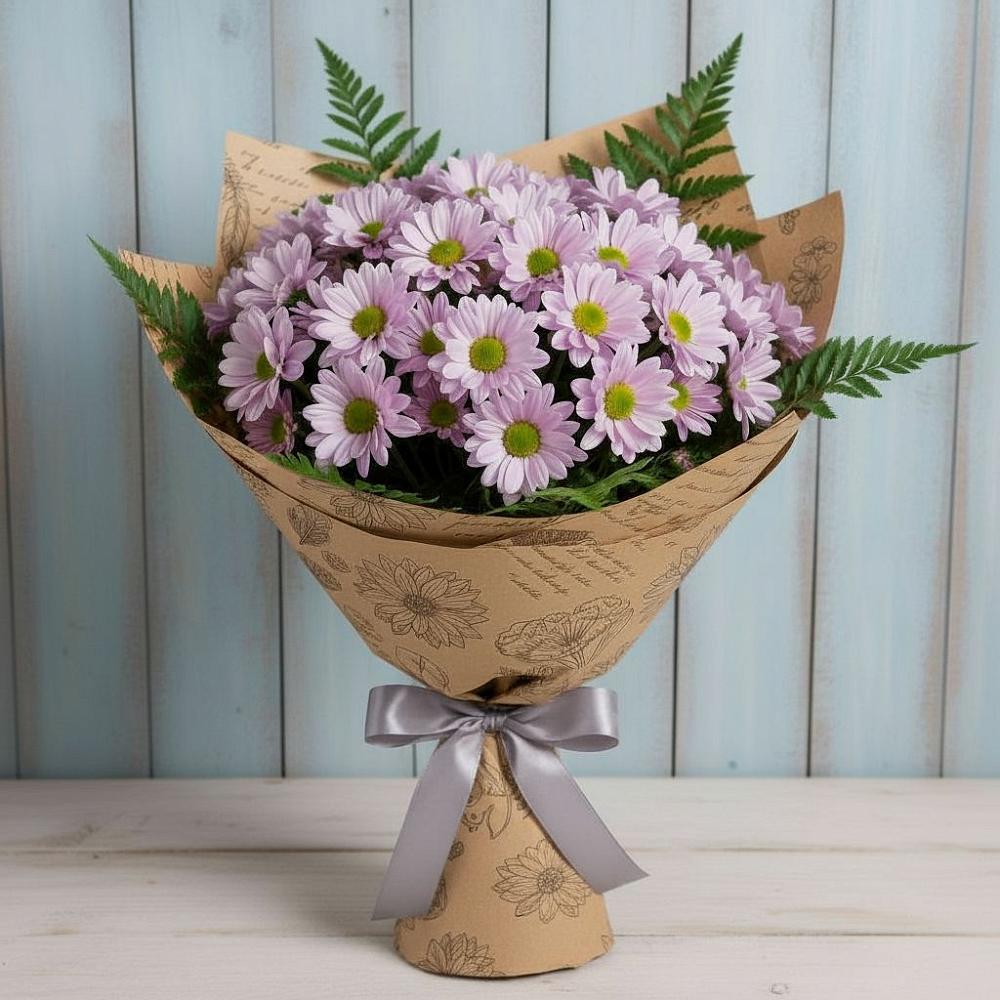 Букет цветов из: Хризантемы в Челно-Вершины