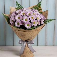 Букет цветов из:  Хризантемы в Челно-Вершины