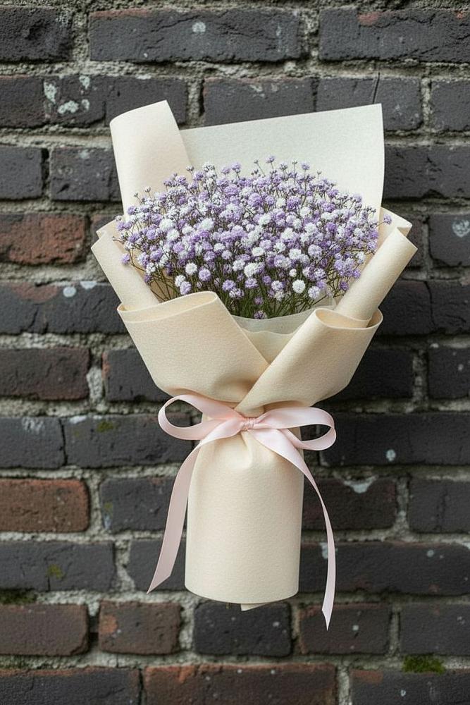 Букет цветов из: Гипсофила в Челно-Вершины