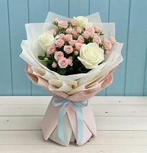 Букет цветов из:  Розы в Челно-Вершины
