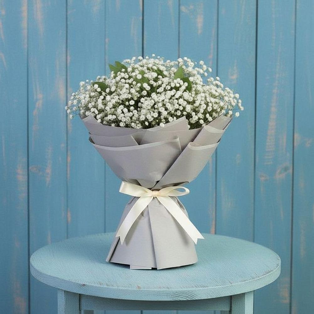 Букет цветов из: Гипсофила в Челно-Вершины