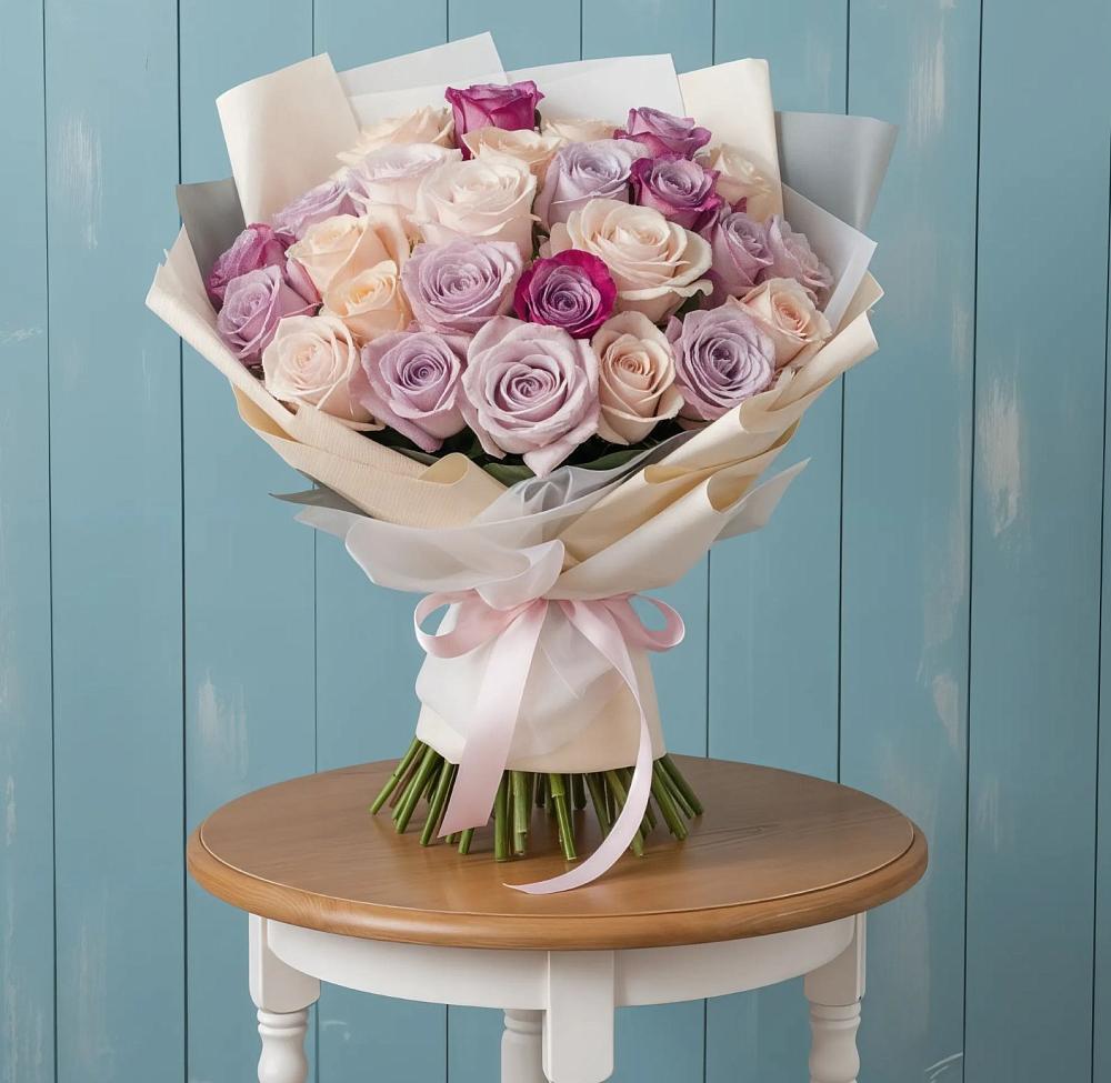 Букет цветов из: Розы в Челно-Вершины