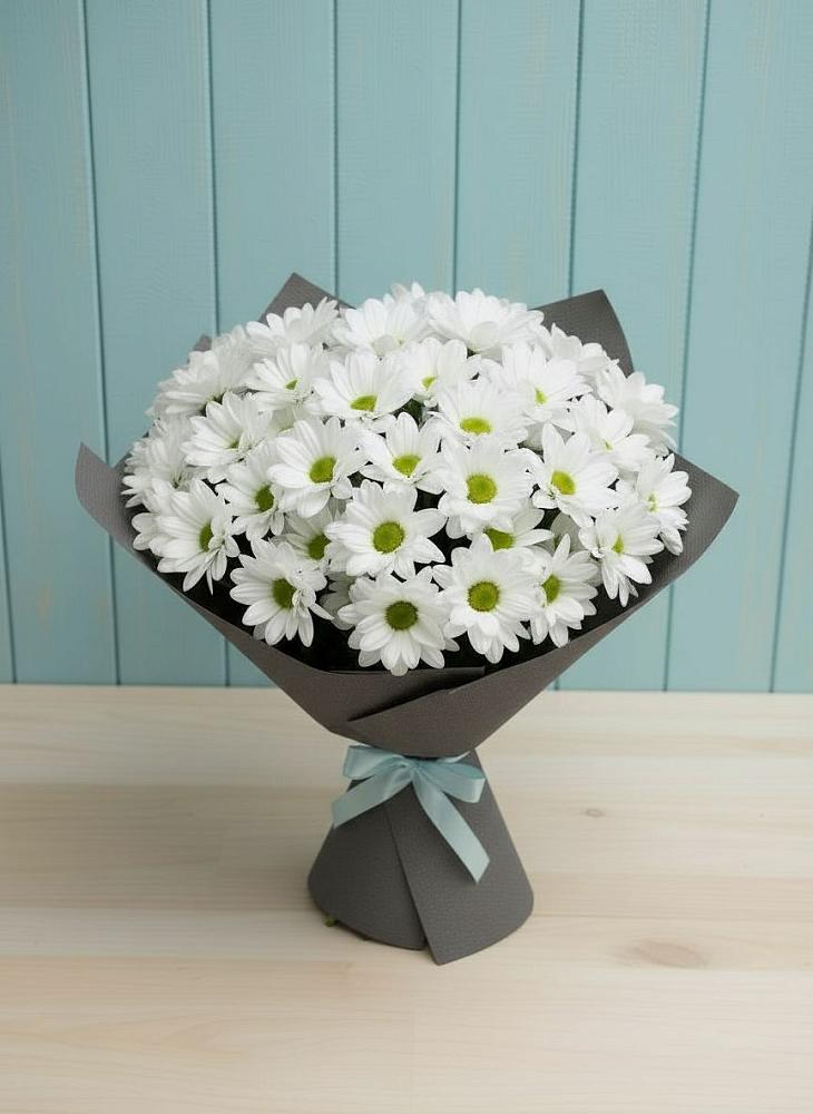 Букет цветов из: Хризантемы в Челно-Вершины