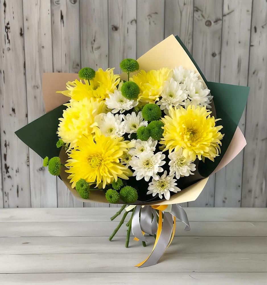 Букет цветов из: Хризантемы в Челно-Вершины