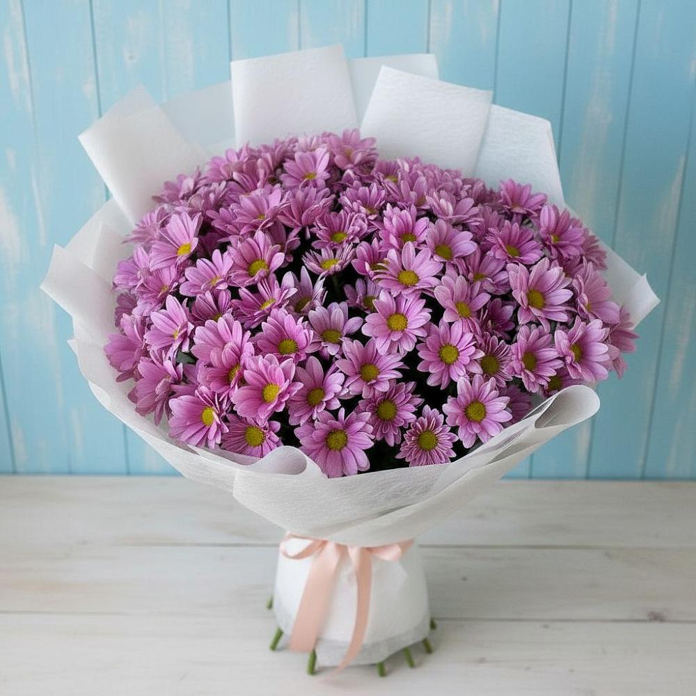 Букет цветов из: Хризантемы в Челно-Вершины