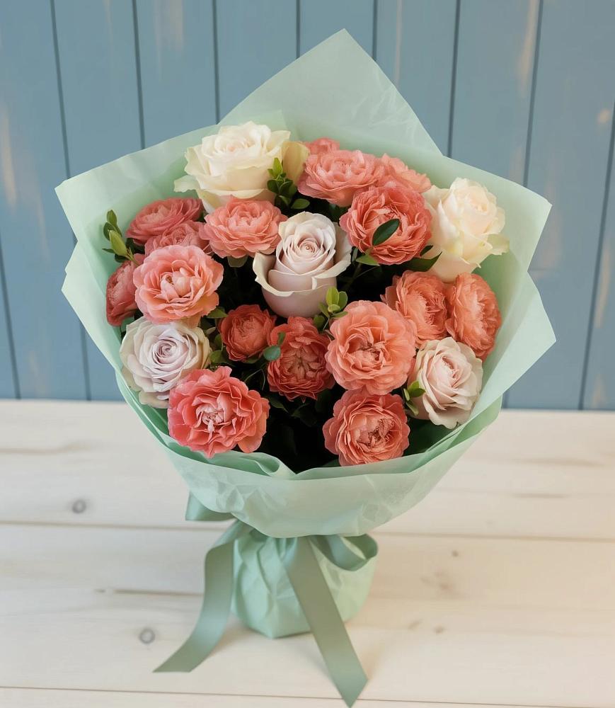 Букет цветов из: Розы в Челно-Вершины