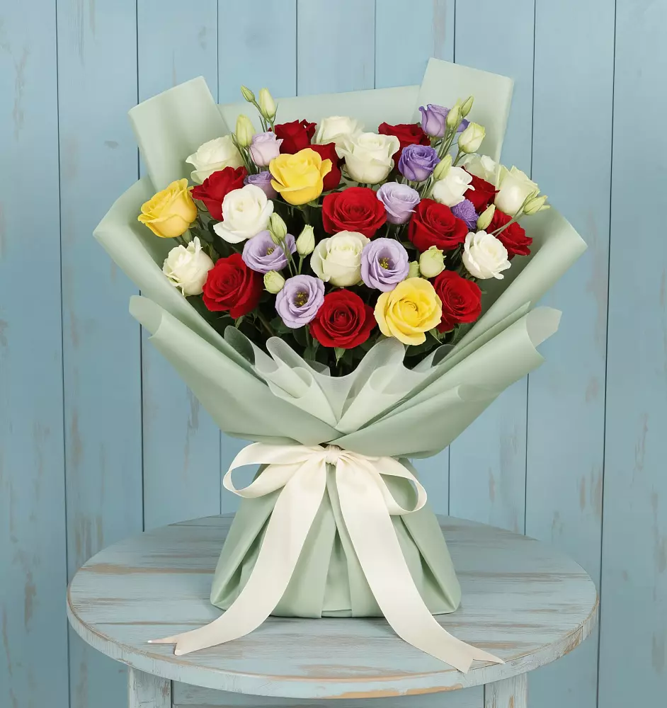 Букет цветов из: Розы в Челно-Вершины