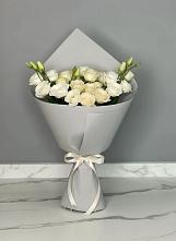 Букет цветов из:  Розы и Лизиантусы #REPLACE_PRED# Челно-Вершины