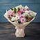 Букет цветов из: Хризантемы, Альстромерии и Розы в Челно-Вершины